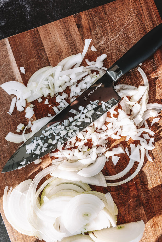 Titan 8 Inch Chef Knife - Black