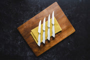 EcoCut 4 Piece Steak Knife Set, Grey