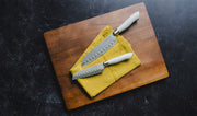 EcoCut 10 Piece Kitchen Knife Set With Blade Guards, Grey