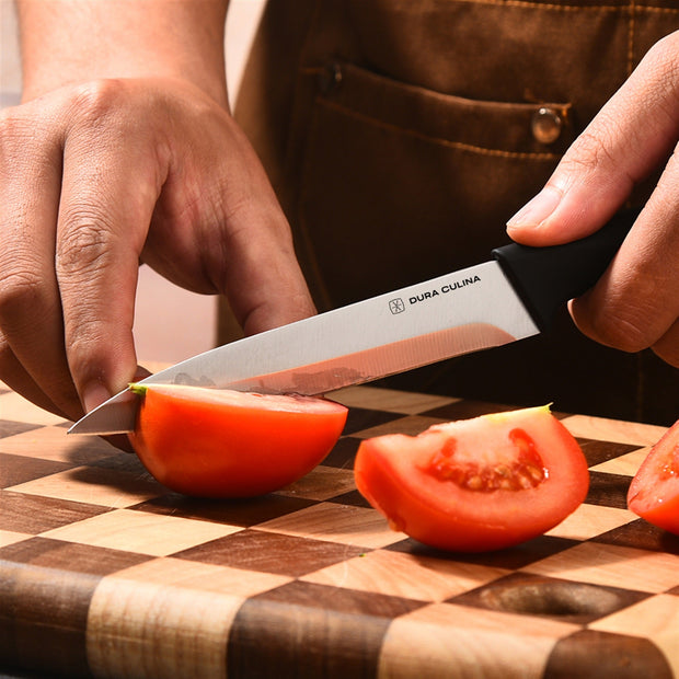 2-Piece Utility Knife Set - High Carbon Stainless Steel Blades with Handles