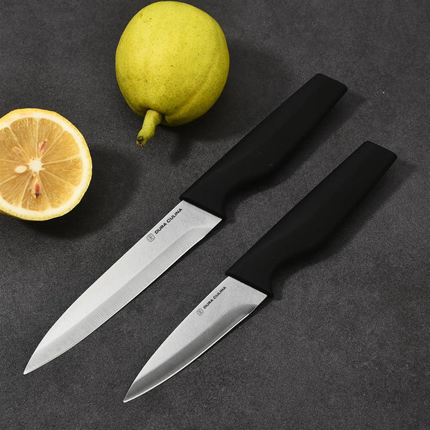 2-Piece Utility Knife Set - High Carbon Stainless Steel Blades with Handles