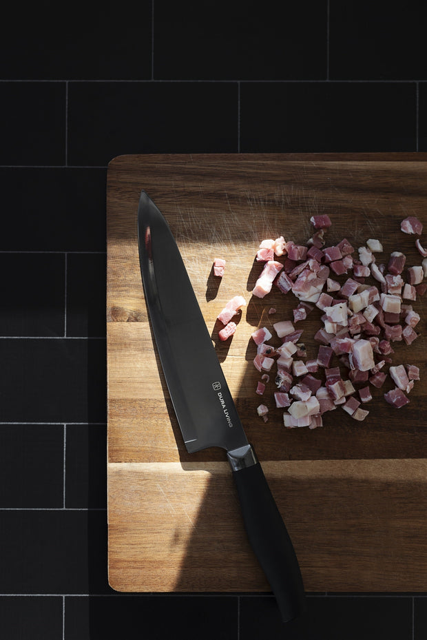 Titan 8 Inch Chef Knife - Black