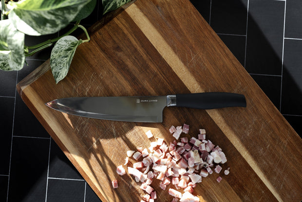 Titan 8 Inch Chef Knife - Black