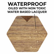 Wooden Coasters - American Walnut / Set of 4 Coasters