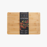 Bamboo Wood Cutting Board: Large Eco-Friendly Chopping Board