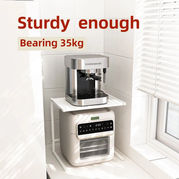 Coffee Maker Machine Rack Small Household Appliances Storage Holder Air Fryer Organizer Kitchen Storage