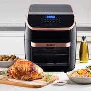 1700W Oil Free Low Fat Roasting Baking Air Fryer Oven Drying Price for Hot Air Oven  Pizza Baking Ovens Electric Deep Air Fryer