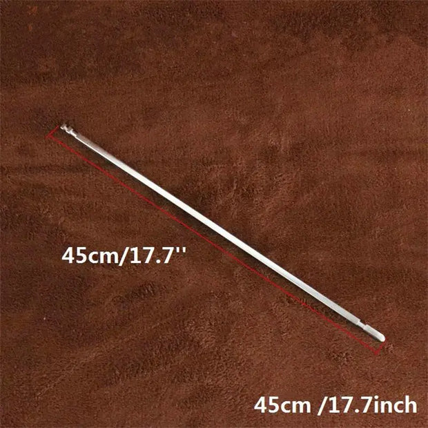Rotisserie Accessories BBQ Grilled Spit Chicken Fork Steel Roast Chicken Skewer Air Fryer Fork for Kitchen Oven Cook Utensil
