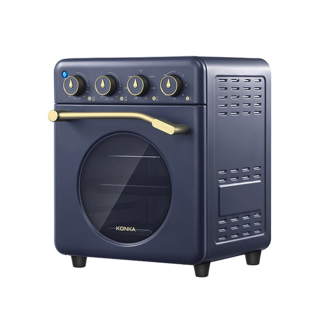 Konka 18L Oil Free Smart Portable Fryer Stainless Stee Home Electric Oven Visual Window Air Fryer Pressure Cooker With Steam
