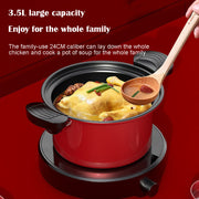 Micro Piezoelectric Die Casting Kitchen Cookware Set Iron Granite Pan for Stewing Frying and Soup Pots Durable Metal Material