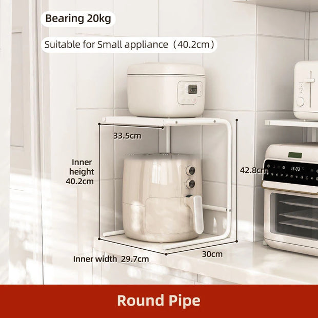 Coffee Maker Machine Rack Small Household Appliances Storage Holder Air Fryer Organizer Kitchen Storage