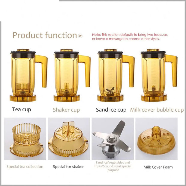 Blander 2L 2200W Table Professional Blender Machine  Heavy Duty Commercial Grade Blender Mixer Juicer Fruit Blender