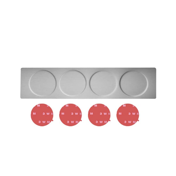 Magnetic Spice Jars With Wall Mounted Rack Stainless Steel Spice Containers