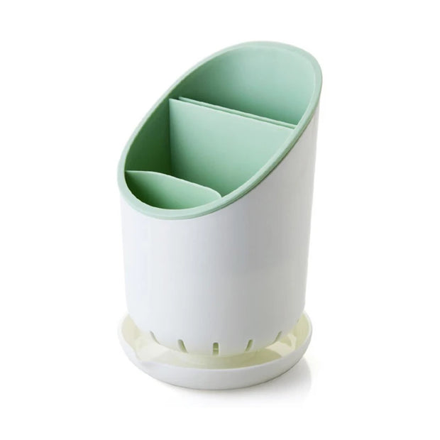 Cutlery Storage Holder Kitchen Tool Plastic Drainer Drain Containers Drying Rack Tableware Table Knife Spoon Fork Container
