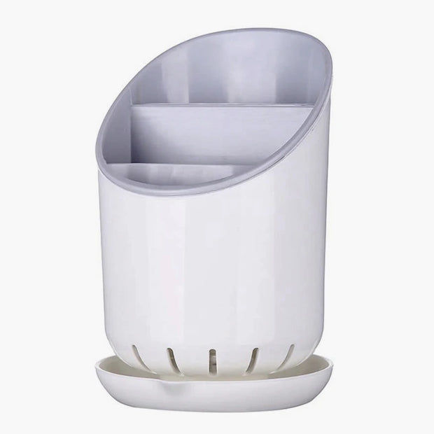 Cutlery Storage Holder Kitchen Tool Plastic Drainer Drain Containers Drying Rack Tableware Table Knife Spoon Fork Container