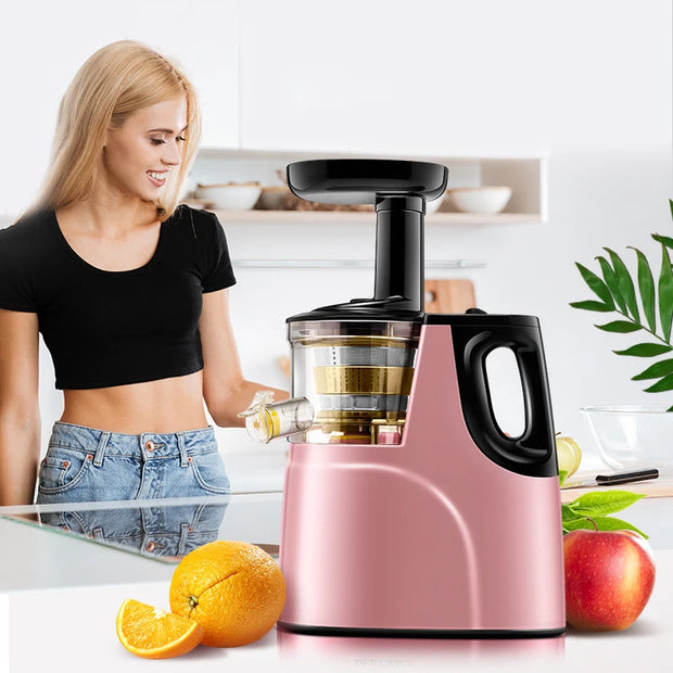 High Quality Commercial Cold Press Juicers Multifunction Juicer Extractor Slow Juicer Blender for Home Electric OEM Logo Plastic