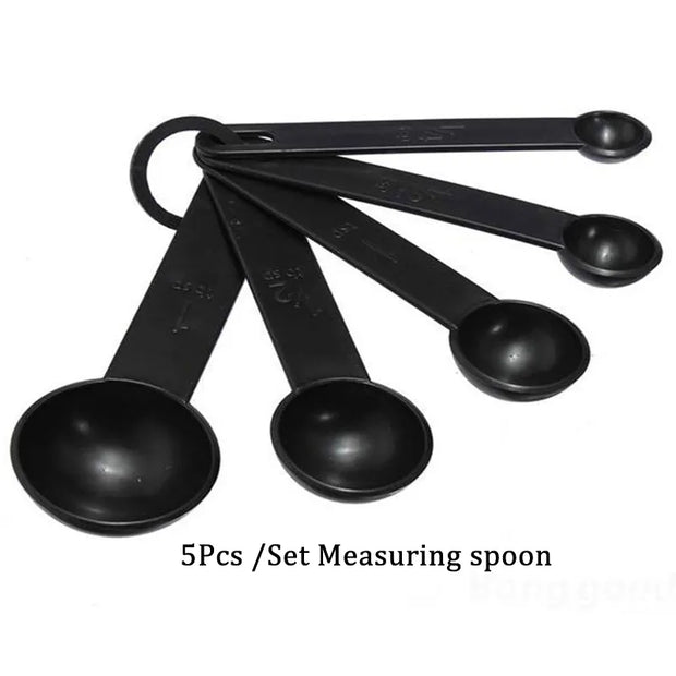 5/10pcs Kitchen Measuring Spoons Teaspoon Coffee Sugar Scoop Cake Baking Flour Measuring Cups Kitchen Cooking Tools ZXH
