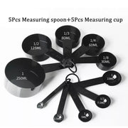 5/10pcs Kitchen Measuring Spoons Teaspoon Coffee Sugar Scoop Cake Baking Flour Measuring Cups Kitchen Cooking Tools ZXH