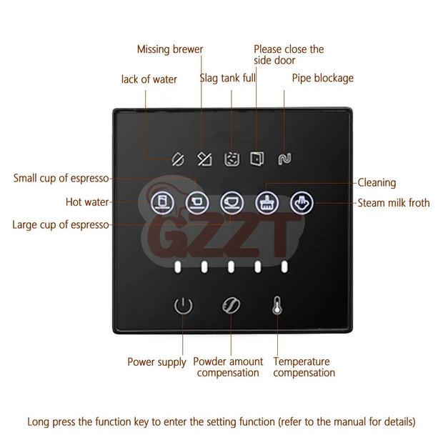 Barista Commercial Fully Automatic Espresso Coffee Machine/Coffee Maker Machine Automatic/Expresso Coffee Machine
