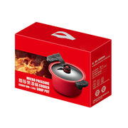 Micro Piezoelectric Die Casting Kitchen Cookware Set Iron Granite Pan for Stewing Frying and Soup Pots Durable Metal Material