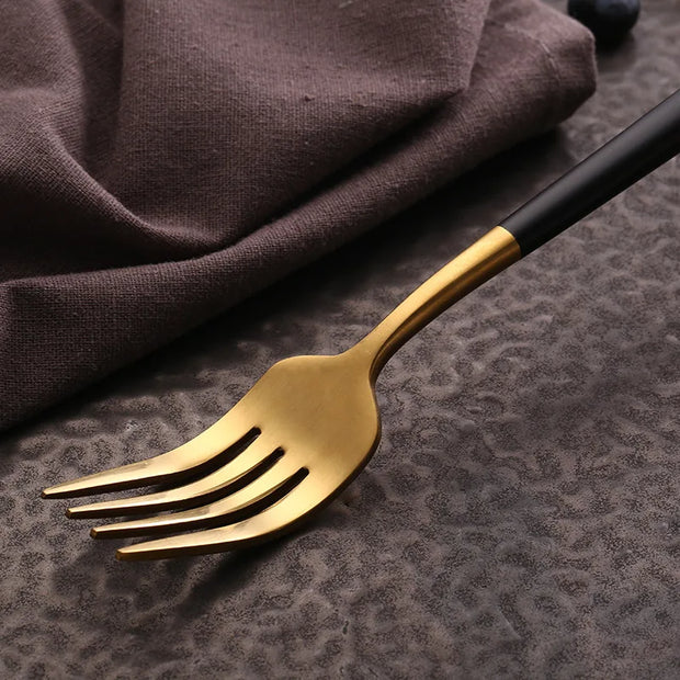Dinnerware Set 304 Stainless Steel Cutlery Set Steak Knife Fork Set Coffee Spoon Teaspoon Flatware Tableware Kitchen Silverware