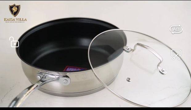 KAISA VILLA KV-6667 Cooking Pot Stainless Steel Wholesale Cookware Sets Cooking Pots and Pans Cookware Set