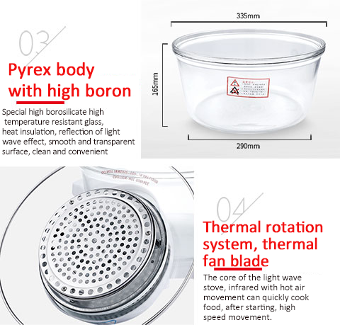 Multifunction Air Fryer 12L Hot Air Furnace Home Kitchen Appliance 220V Barbecue No Smoke Electric Fryer Oven Lightwave Oven