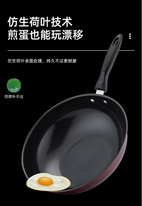 Non-Stick Metal Hand Pan and Cooking Pans Set Kitchen Pot Gift Sets for Fry and Cookware