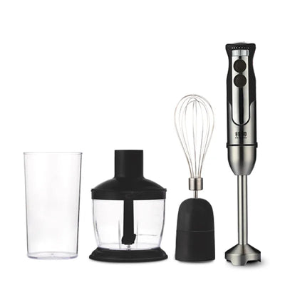 4 in 1 Handheld Blender, Electric Multifunctional Stick Blender, Silver Colored 304 Stainless Steel Blade