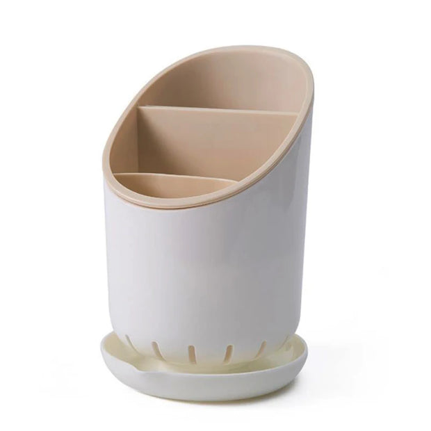 Cutlery Storage Holder Kitchen Tool Plastic Drainer Drain Containers Drying Rack Tableware Table Knife Spoon Fork Container