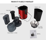 Factory Price Juicer Presser Carrot Juicer Machine Juice Extractor Stainless Steel Vertical Masticating Slow Juicer