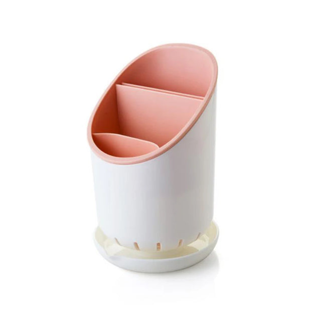 Cutlery Storage Holder Kitchen Tool Plastic Drainer Drain Containers Drying Rack Tableware Table Knife Spoon Fork Container