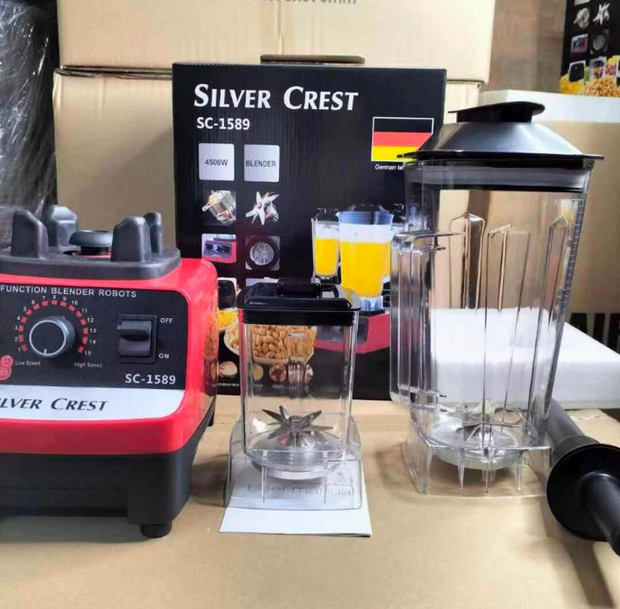 Heavy Duty Commercial Blender Blender Fruit Juicer High Speed Power Double Safety Food Blender Hand Grinder Meat Mincer