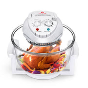 Multifunction Air Fryer 12L Hot Air Furnace Home Kitchen Appliance 220V Barbecue No Smoke Electric Fryer Oven Lightwave Oven