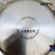 Stainless Steel Triply Sauce Pan With Lid | Premium Cookware