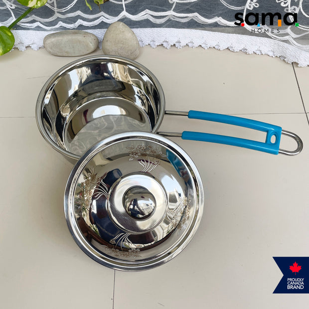 Stainless Steel Cookware Set of 5 Pieces | Gift Pack