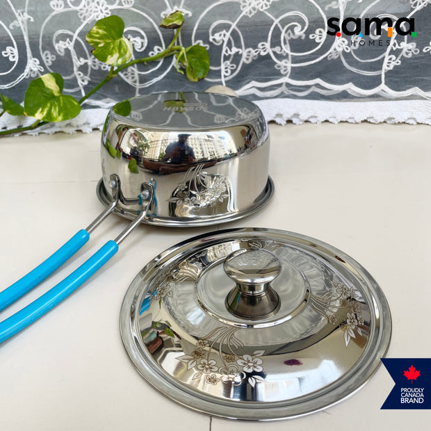 Stainless Steel Cookware Set of 5 Pieces | Gift Pack