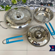 Stainless Steel Cookware Set of 5 Pieces | Gift Pack