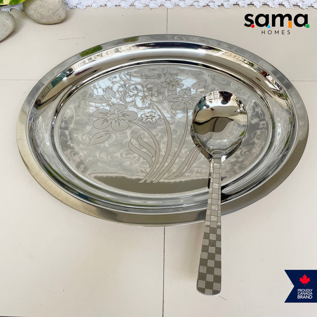 Stainless Steel Dinner Set 84 Pieces | Premium Dinnerware | Gift Idea