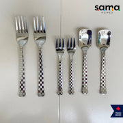 Stainless Steel Dinner Set 84 Pieces | Premium Dinnerware | Gift Idea