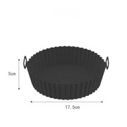 Reusable Non-Stick Air Fryer Silicone Liners & Basket Accessory Set