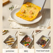 Japanese Tamagoyaki Pan – Non-Stick Mini Frying Pan for Eggs, Breakfast, and Omelets, Durable & Easy to Clean