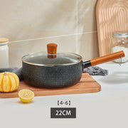 GIANXI Multifunctional Snow Pot Non-Stick Pan Kitchen Utensils Stainless Steel Milk Pot Kitchen Practical Cookware Saucepan