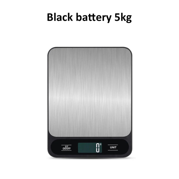 5/10kg Digital Kitchen Scale 1g High Precision LCD Digital Display Electronic Table Scale for Kitchen Baked Food Daily Weighing