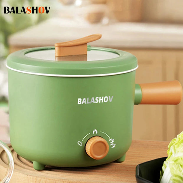 Multifunction Cooker Household Mini Rice Cooker Electric Cooking Pots Non-Stick Pan for Kitchen Portable Multi Cooker 1-2 People