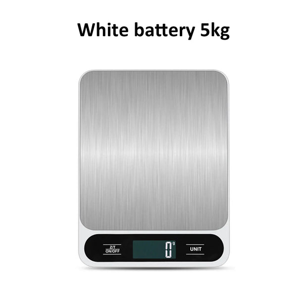 5/10kg Digital Kitchen Scale 1g High Precision LCD Digital Display Electronic Table Scale for Kitchen Baked Food Daily Weighing