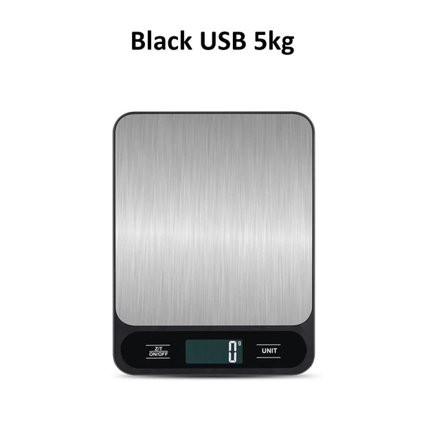 5/10kg Digital Kitchen Scale 1g High Precision LCD Digital Display Electronic Table Scale for Kitchen Baked Food Daily Weighing