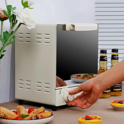 Large Capacity Electric Air Fryers Toaster Oven Mechanical Household Kitchen 360°Baking Convection Oven Deep Fryer Oil Free 12L