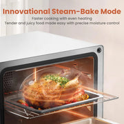 FOTILE ChefCubii 4-In-1 Countertop Convection Steam Oven, Air Fryer, Dehydrator With True Convection Bake, Steam-Bake, Broil