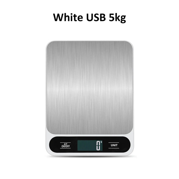 5/10kg Digital Kitchen Scale 1g High Precision LCD Digital Display Electronic Table Scale for Kitchen Baked Food Daily Weighing
